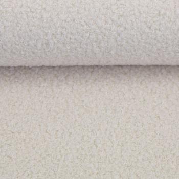 Teddy Boucle Kodiak Naturweiß von Swafing